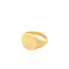Pernille Corydon - Ocean Star Signet vergoldeter ring  silber