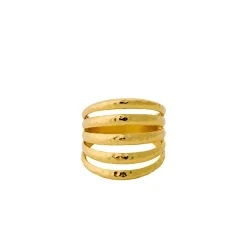 Pernille Corydon - Poetry ring aus vergoldetem silber