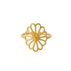 Pernille Corydon - Small Bellis ring aus vergoldetem silber