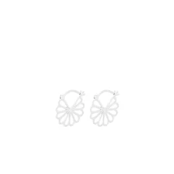 Pernille Corydon - Small Bellis-Ohrringe aus silber