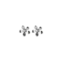 Pernille Corydon - Wild Poppy Ohrstecker in silber