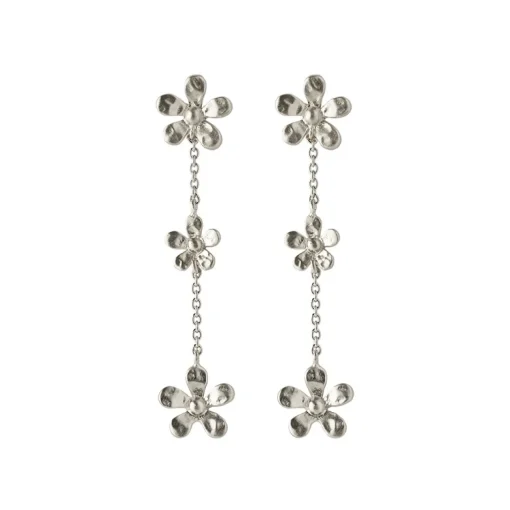 Pernille Corydon - Wild Poppy Ohrringe in silber