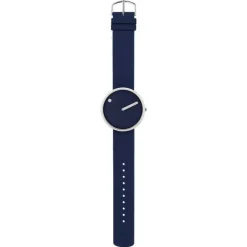 Picto - Blaues Zifferblatt mit mitternachtsblauem Silikonarmband