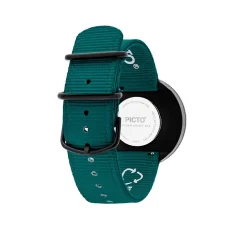 Picto - Ocean Green Zifferblatt und Armband - 40 mm