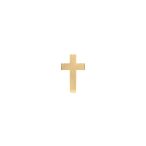 Piercingschmuck - PIERCE52 Ohrring Kreuz 14kt. Gold