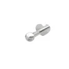 Piercingschmuck - Pierce52, Rhod. silber. Labret-Piercing