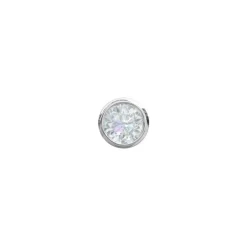 Piercingschmuck - Pierce52, silbernes Labret mit Zirkonia