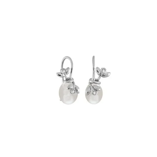 Rabinovich - Adorable Lace Ohrringe aus Spitze in Silber
