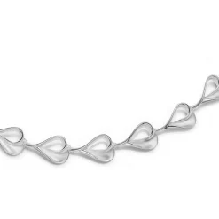 Randers sølv - Armbänder in matt und glänzend Silber
