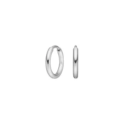 Reines Titan Nickelfreie hoops in Titan - 10 mm