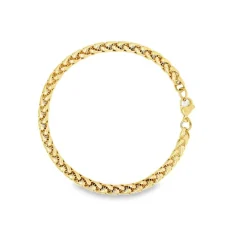 Rico's armband für Herren in vergoldete Stahl