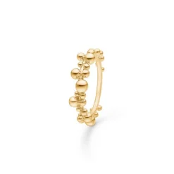 Ring Bubbles aus 14-karätigem Gold von Mads Z