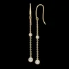 Scrouples - Ohrring aus 8 kt. mit Zirkonium