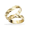 Scrouples Trauringe - 8-14 kt Goldringe 4 mm.