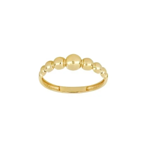 Siersbøl - 8 kt. Goldring mit Kugeln