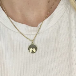 Siersbøl - Anhänger aus 8kt. Gold mit Füßen