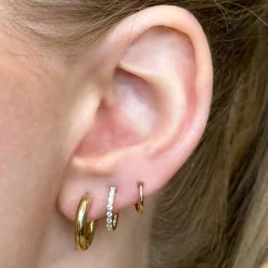 Siersbøl - Goldkreole Ø15 aus 8kt. Gold