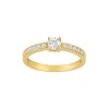 Siersbøl - Ring aus 8kt. Gold mit Zirkonen