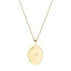 SIERSBØL Medaillon mit 14kt Walzgold mit Brillant von 0,01ct