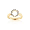 Sif Jakobs - Biella Piccolo vergoldeter ring  silber m Zirkoniumdioxid
