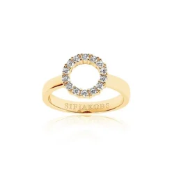 Sif Jakobs - Biella Piccolo vergoldeter ring  silber m Zirkoniumdioxid