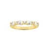 Sif Jakobs - Ellera Oval ring aus vergoldetem silber m. zirkonia