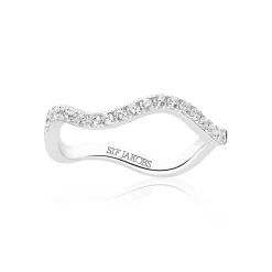 Sif Jakobs - Ellera Oval ring aus vergoldetem silber m. zirkonia
