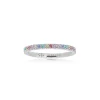 Sif Jakobs - Ellera Ring mit pastellfarbenen Zirkonen in silber