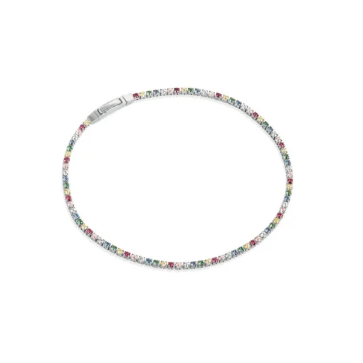 Sif Jakobs - Ellera-Armband aus vergoldete silber mit mehrfarbigen Zirkonen
