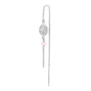 Sistie - Balance-Ohrring aus Silber mit rosa Perle