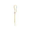 Sistie - Betty Ohrringe rosa vergoldete