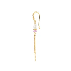 Sistie - Betty Ohrringe rosa vergoldete