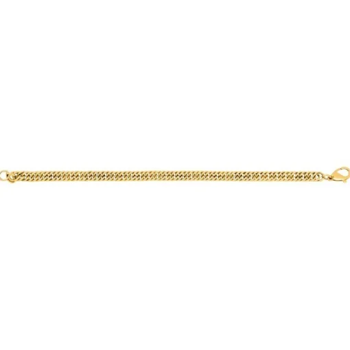 SON OF NOA Herrenarmband in IP Gold Silber 19-23 cm