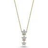 Stella - Diamantanhänger in 14 kt Gold mit in 0,48 ct.