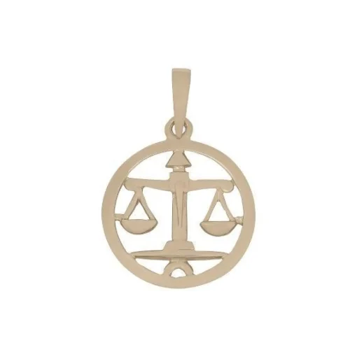Sternzeichen in 8-14 Karat Gold - LIBRA