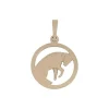 Sternzeichen in 8-14 Karat Gold - AQUARIUS