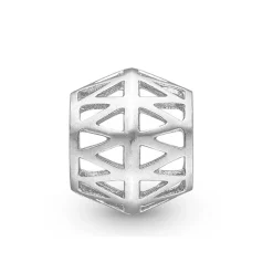 STORY Silber Charm - Dreiecke Charm mit glänzender Oberfläche