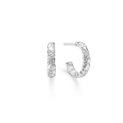 Studio Z - Element hoops i silber