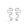 Studio Z - Wave Ohrstecker aus silber