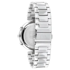 Tommy Hilfiger - Damenuhr aus Silber mit silbernem Zifferblatt