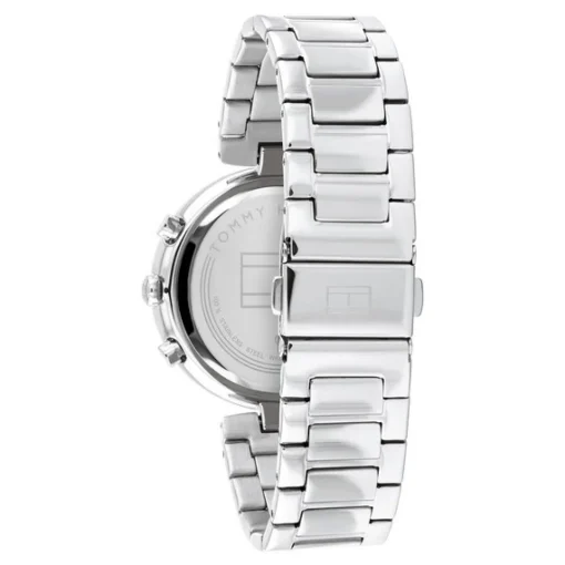 Tommy Hilfiger - Damenuhr aus Silber mit silbernem Zifferblatt