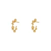 Vincent - Orb Chronicles Hoops in vergoldete silber , medium