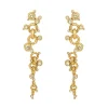 Vincent - Twinkle Chain Ohrringe in vergoldete silber